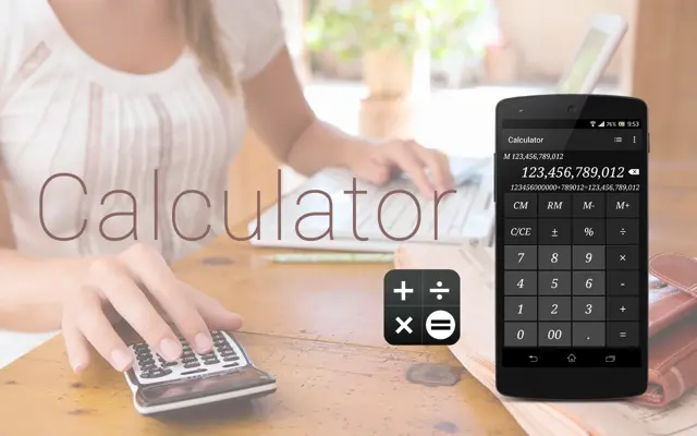 Calculator - Simple & Stylish android App screenshot 7